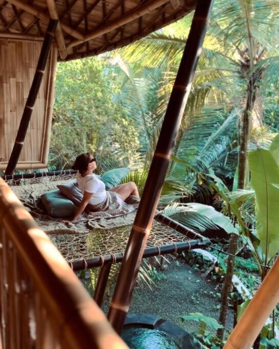 Eco Bamboo Island Bali - Bamboo House #4 Villa Selat Ngoại thất bức ảnh