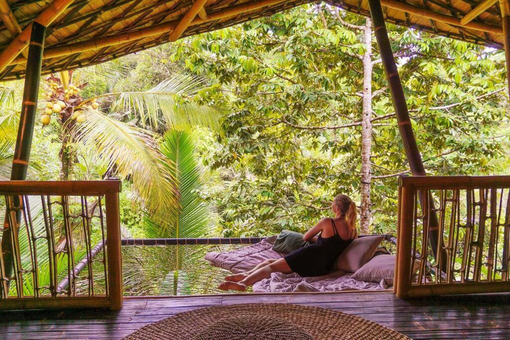 Eco Bamboo Island Bali - Bamboo House #4 Villa Selat Ngoại thất bức ảnh