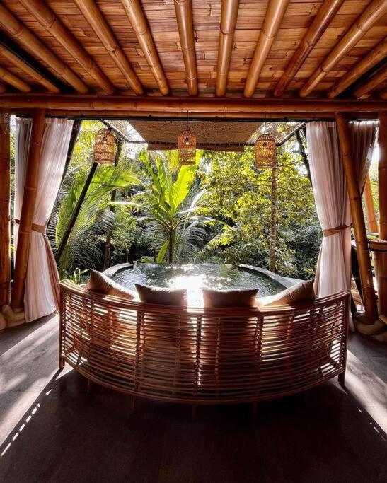 Eco Bamboo Island Bali - Bamboo House #4 Villa Selat Ngoại thất bức ảnh