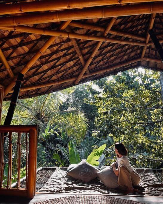 Eco Bamboo Island Bali - Bamboo House #4 Villa Selat Ngoại thất bức ảnh