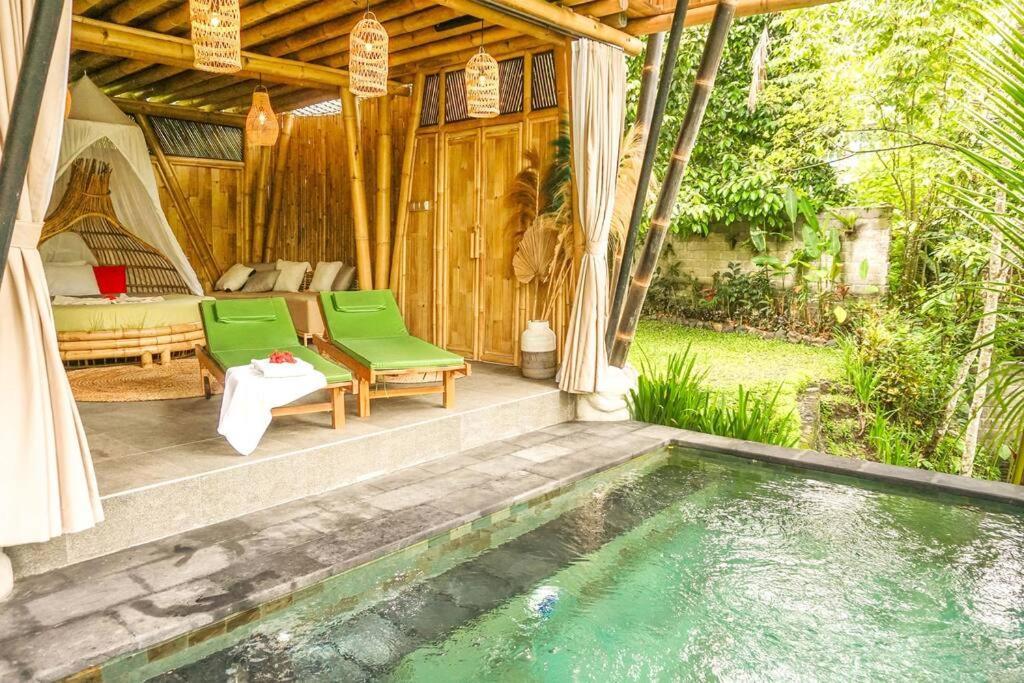 Eco Bamboo Island Bali - Bamboo House #4 Villa Selat Ngoại thất bức ảnh